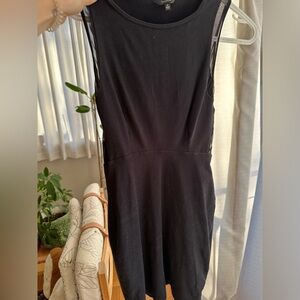 Talula mini body con dress with mesh